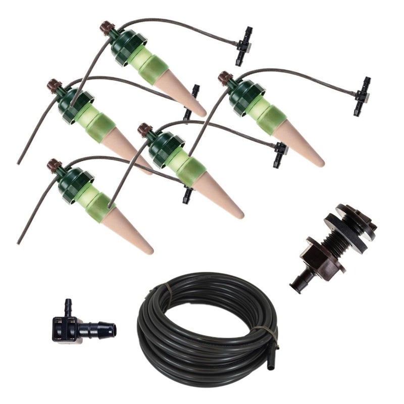Blumat Drip Irrigation System - Tropf Patio and Deck Starter Kit - Automatic Plant Watering Devices - Easy Setup Self Watering System for Indoor - Prevents Overwatering - Image 1
